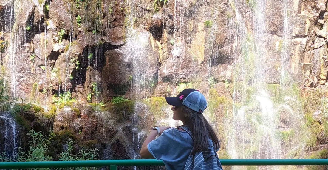 Waterfalls in Dashbashi Canyon